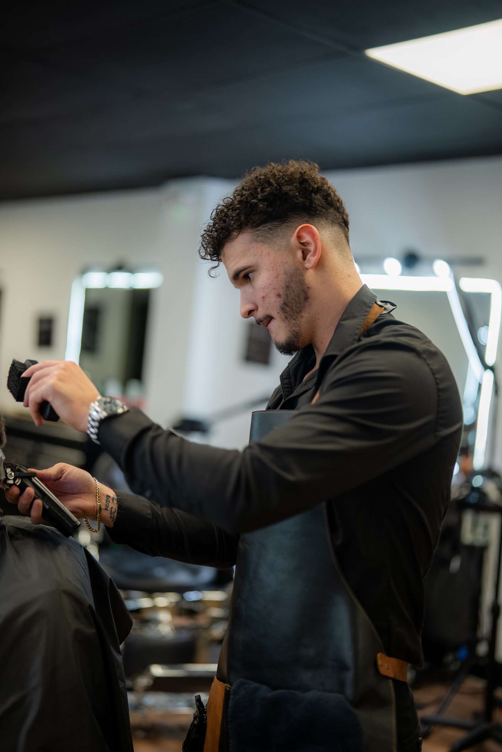 Alexander di' Ferrer trabajando