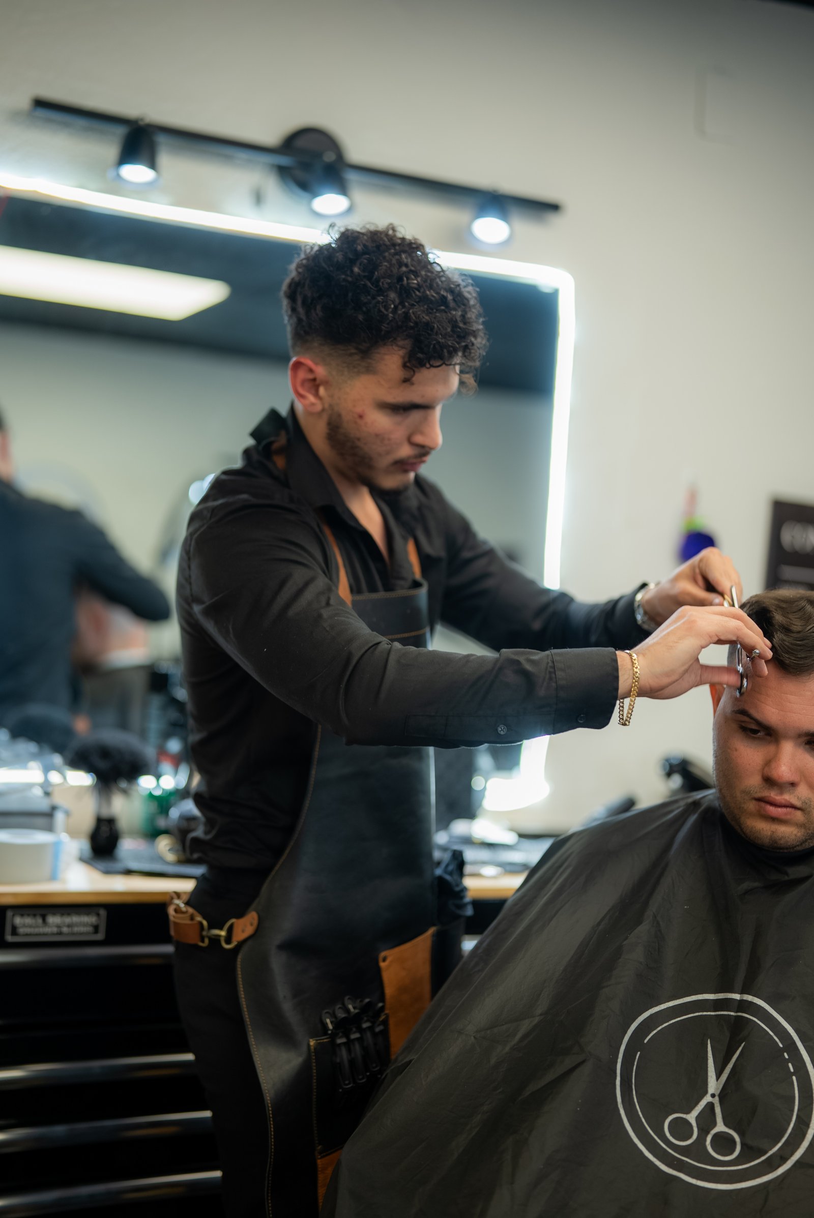 Alexander di' Ferrer trabajando